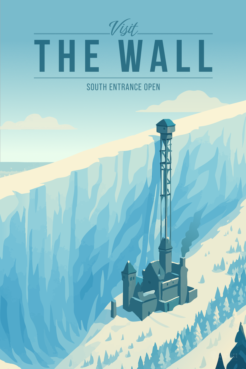 The Wall Travel Poster