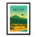Adelphi Travel Poster