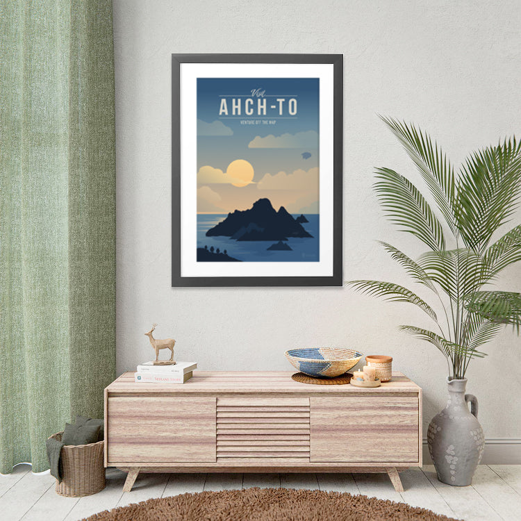 Ahch-To Travel Poster