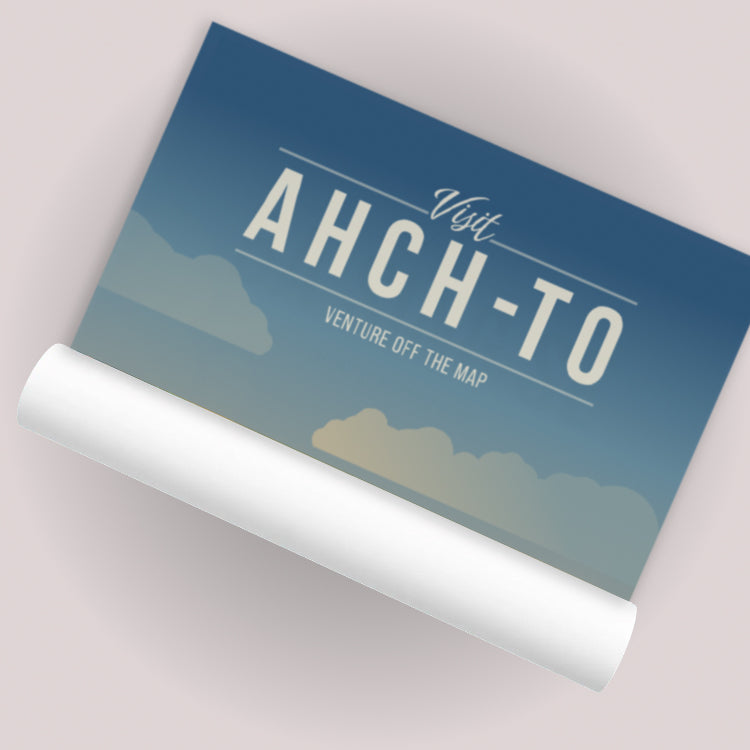 Ahch-To Travel Poster