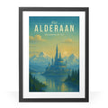 Alderaan Travel Poster