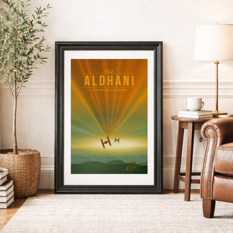 Aldhani Travel Poster