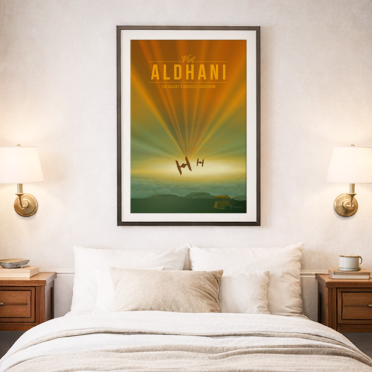 Aldhani Travel Poster