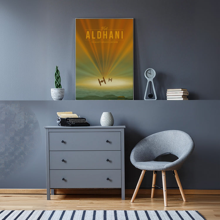 Aldhani Travel Poster