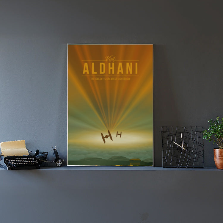 Aldhani Travel Poster