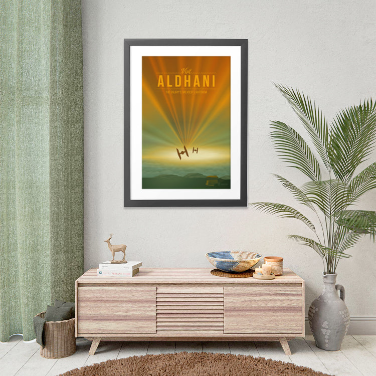 Aldhani Travel Poster
