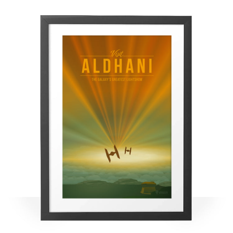 Aldhani Travel Poster