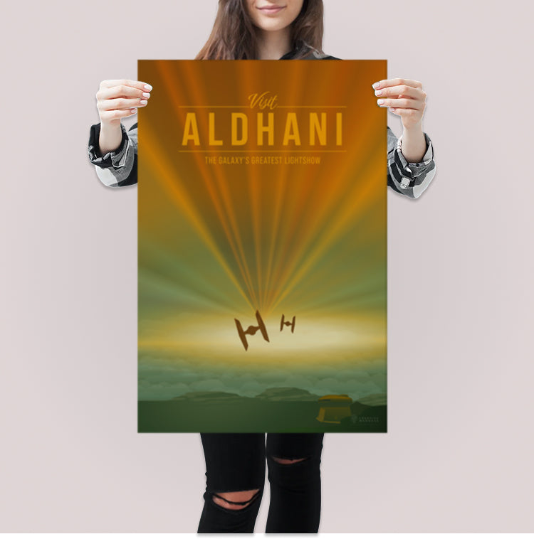 Aldhani Travel Poster