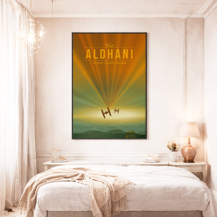 Aldhani Travel Poster