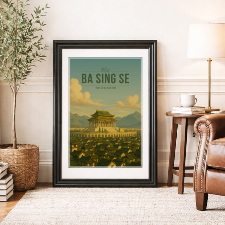 Ba Sing Se Travel Poster