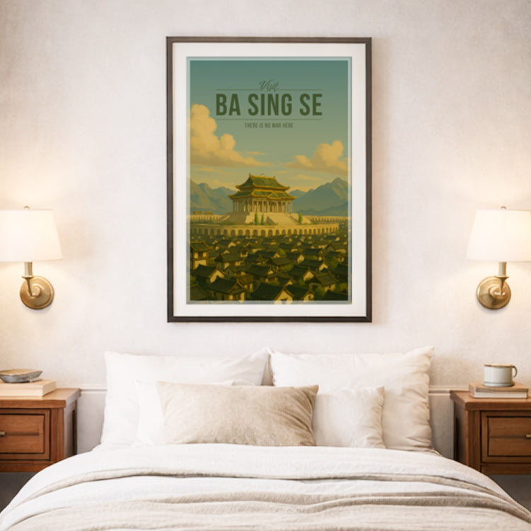 Ba Sing Se Travel Poster