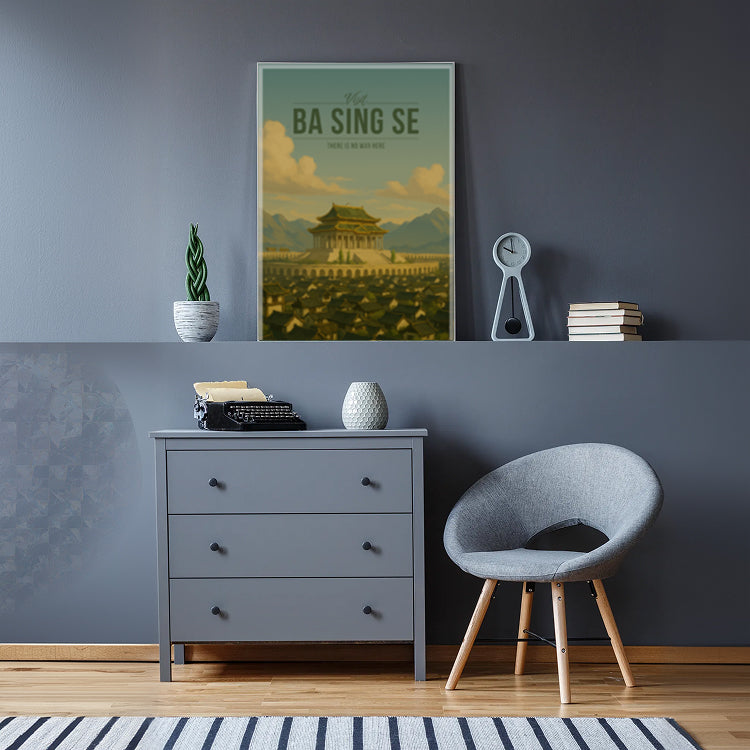 Ba Sing Se Travel Poster