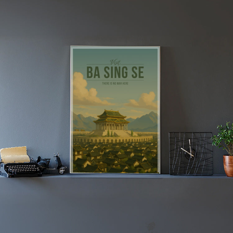 Ba Sing Se Travel Poster