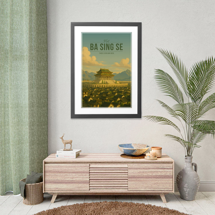 Ba Sing Se Travel Poster