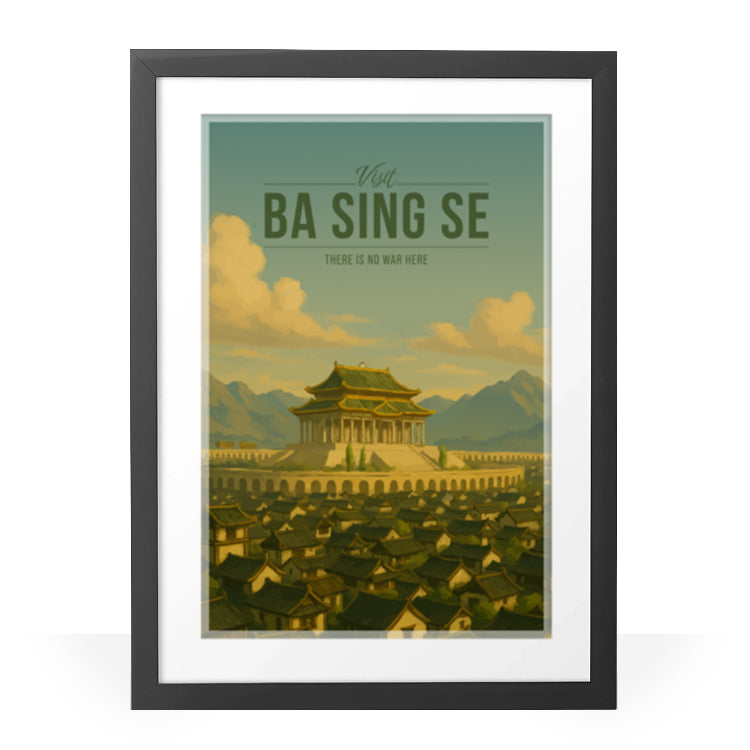 Ba Sing Se Travel Poster