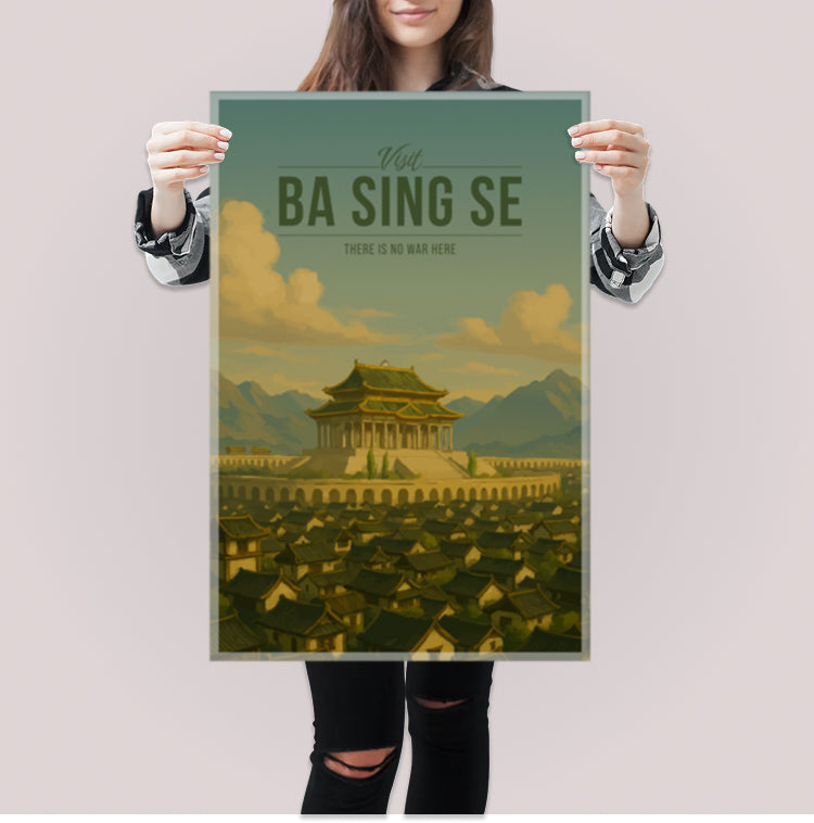 Ba Sing Se Travel Poster