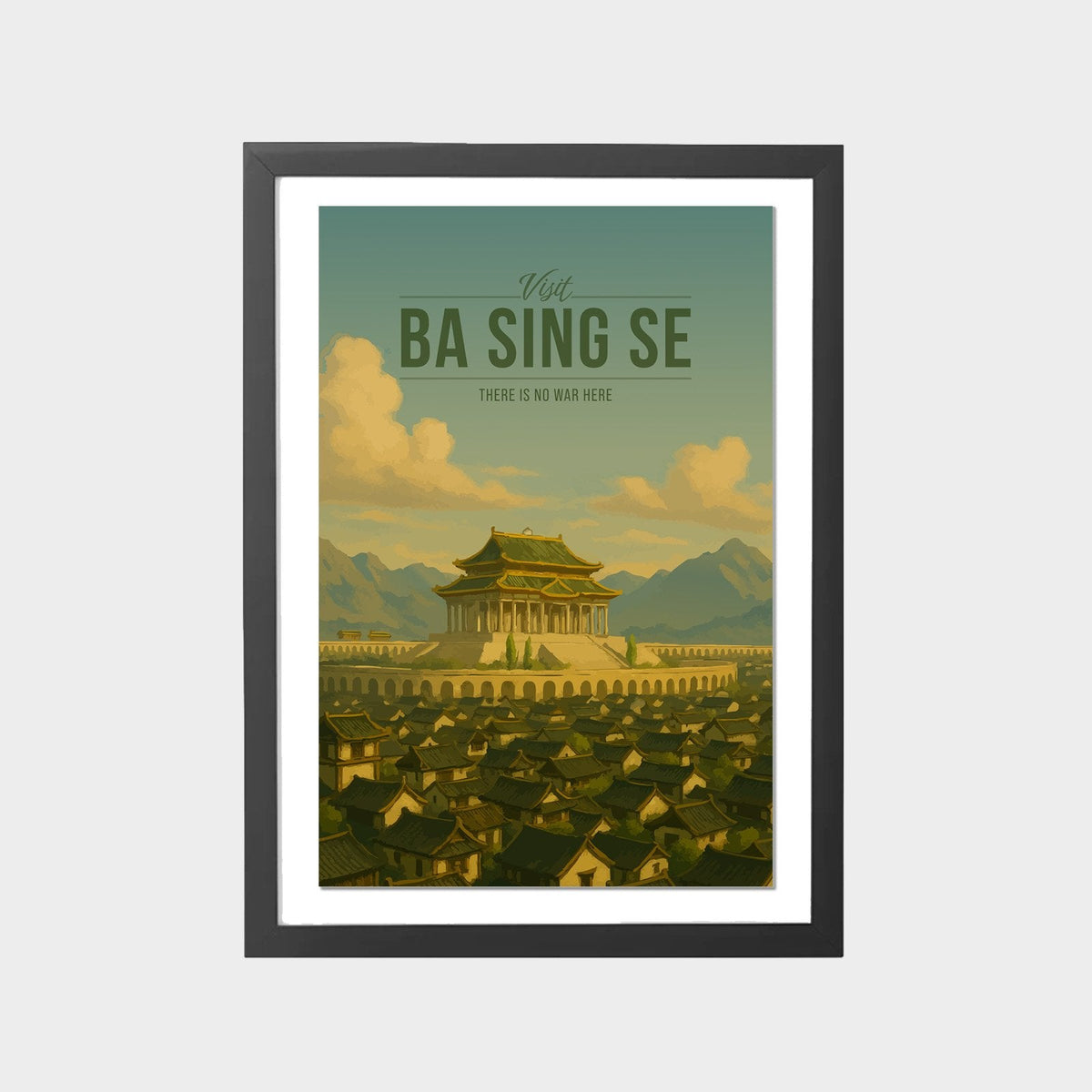 Flying Bison Four Nations — Complete 4 Poster Set