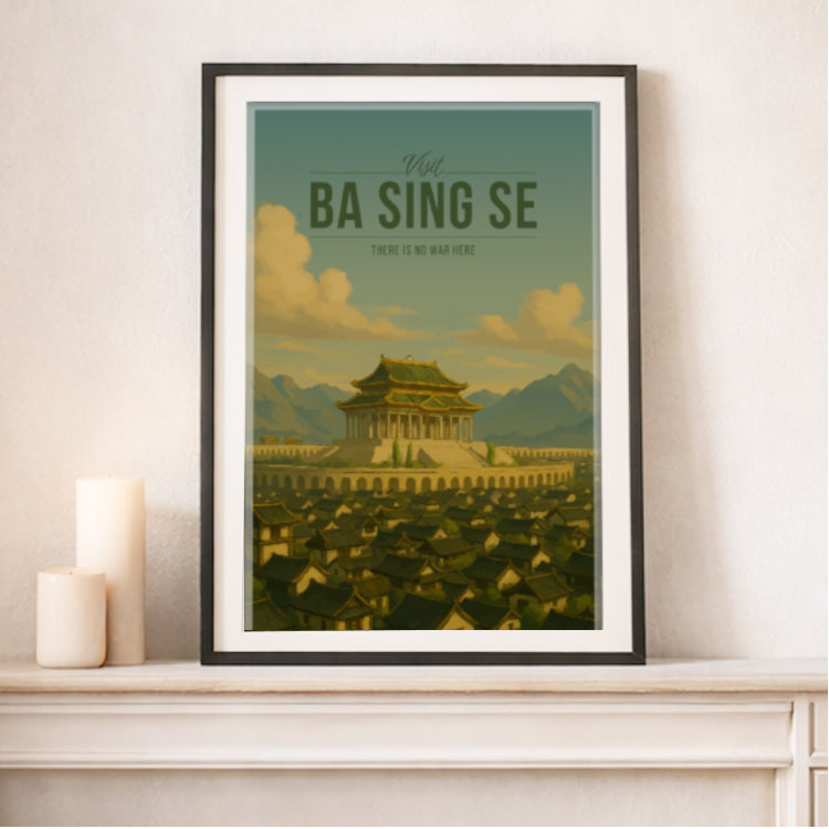 Ba Sing Se Travel Poster