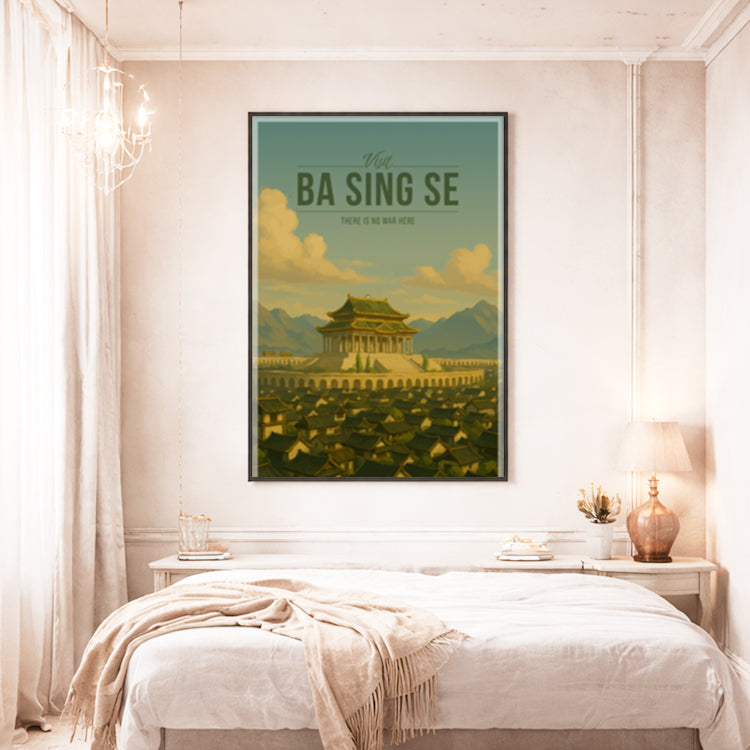 Ba Sing Se Travel Poster