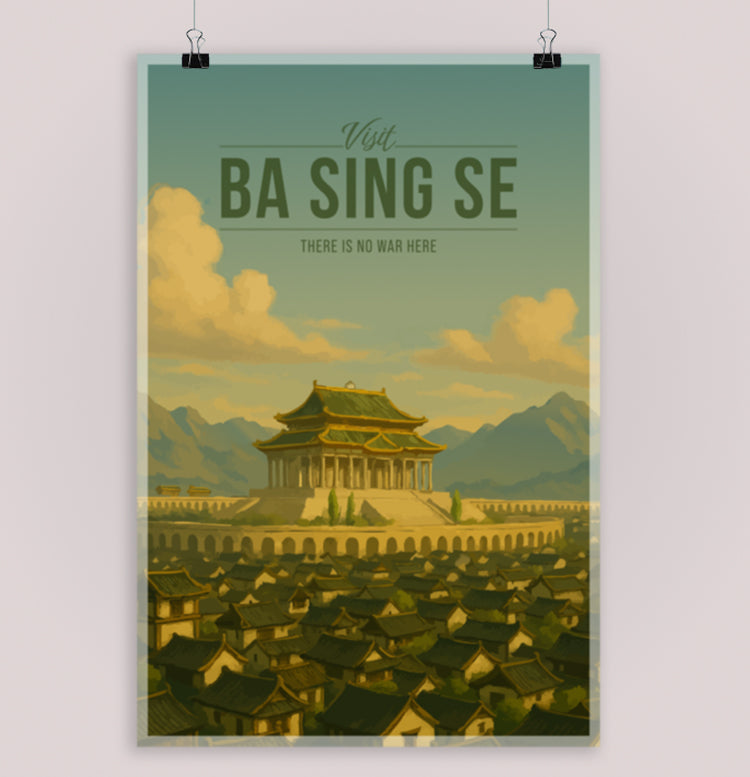 Ba Sing Se Travel Poster