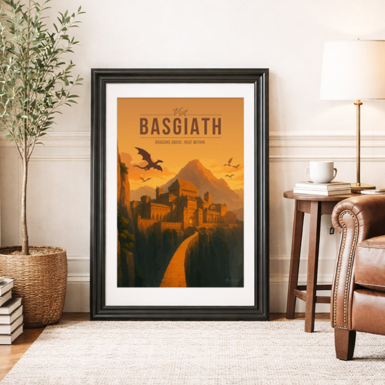 Basgiath Travel Poster