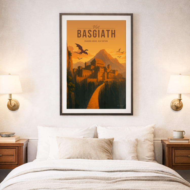 Basgiath Travel Poster
