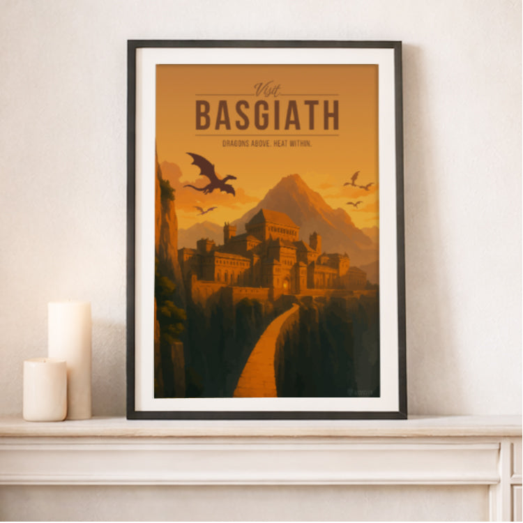 Basgiath Travel Poster