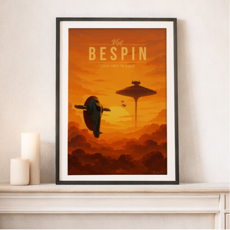 Bespin Travel Poster