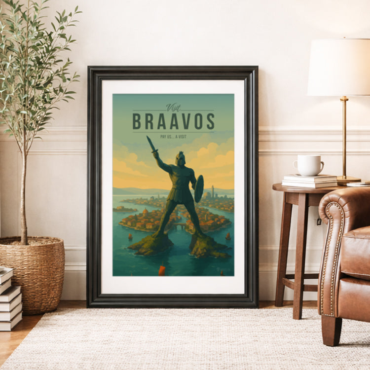 Braavos Travel Poster