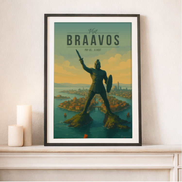 Braavos Travel Poster