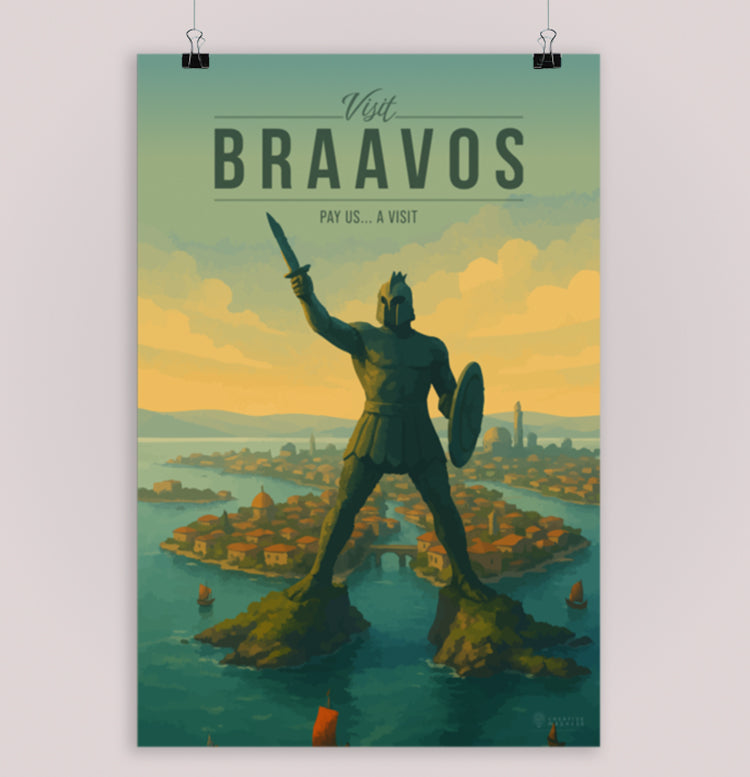 Braavos Travel Poster