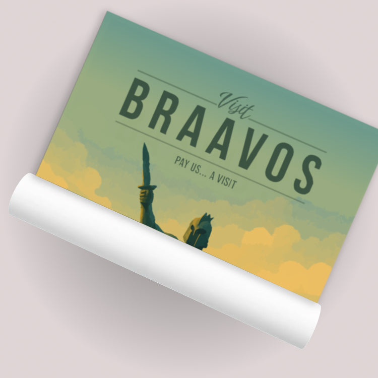 Braavos Travel Poster