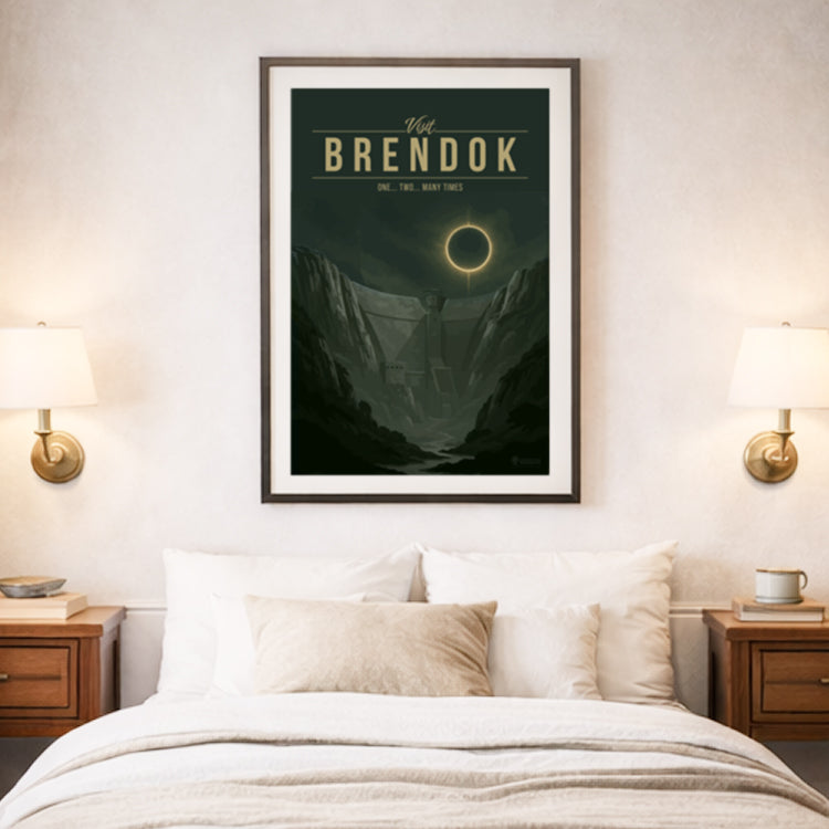 Brendok Travel Poster