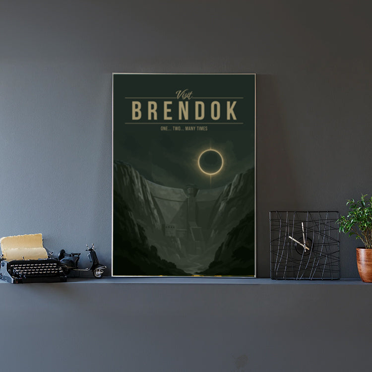 Brendok Travel Poster