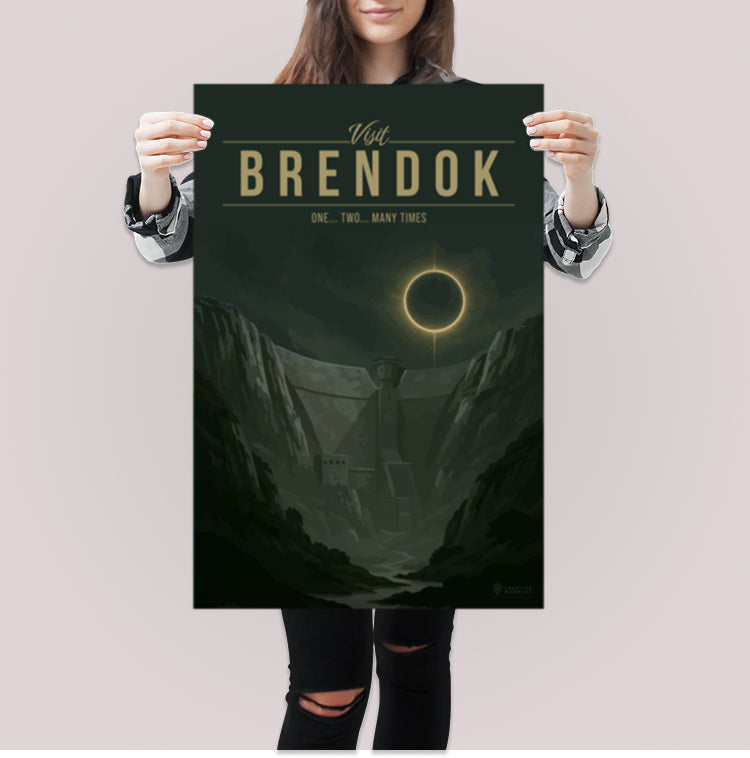Brendok Travel Poster