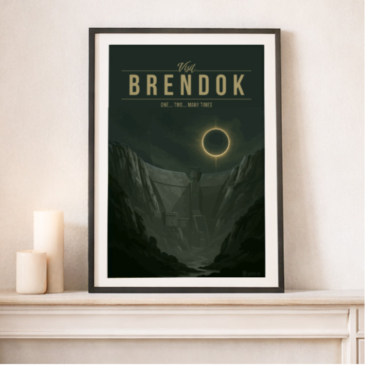 Brendok Travel Poster