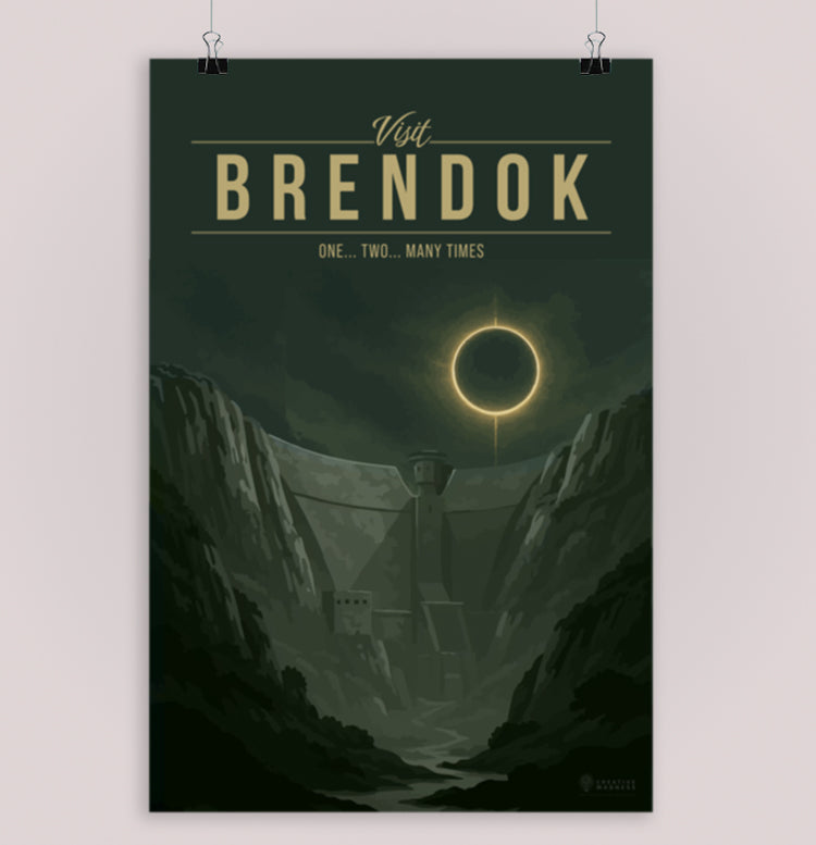 Brendok Travel Poster