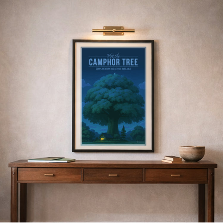 Camphor Tree Travel Poster