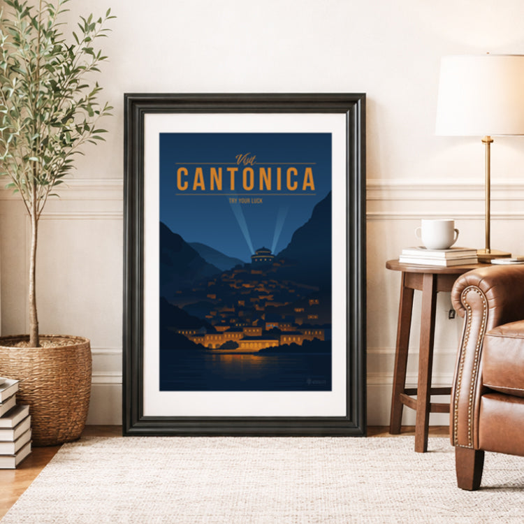 Cantonica Travel Poster
