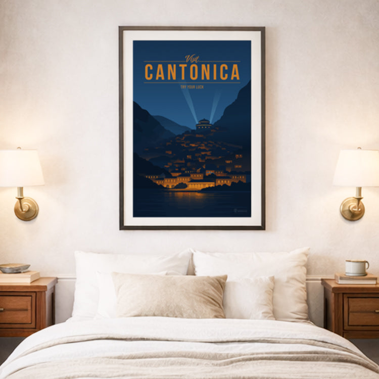Cantonica Travel Poster