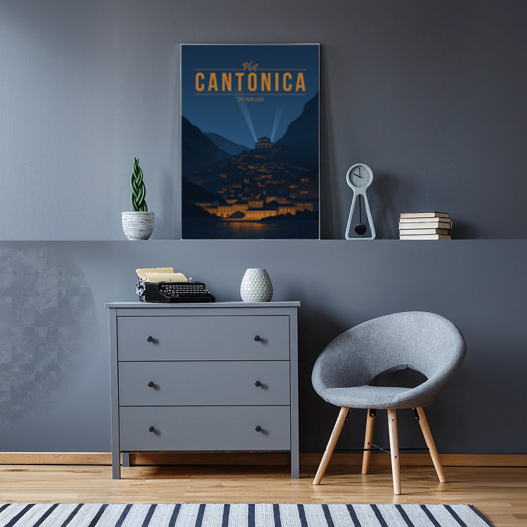 Cantonica Travel Poster
