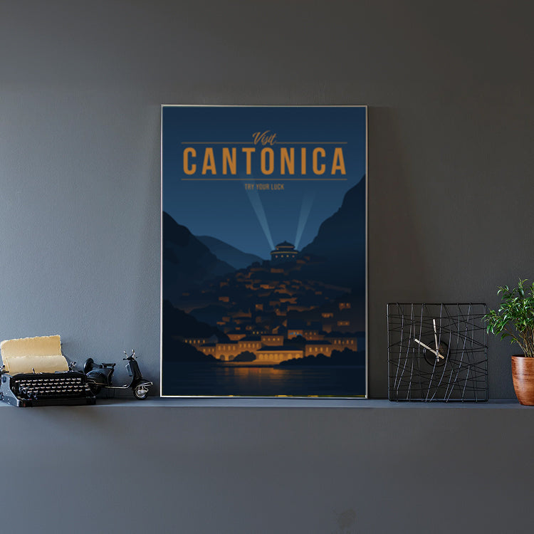 Cantonica Travel Poster