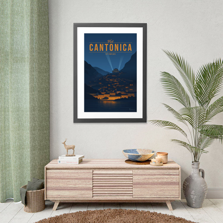 Cantonica Travel Poster