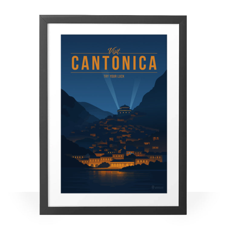 Cantonica Travel Poster