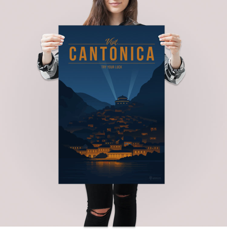 Cantonica Travel Poster