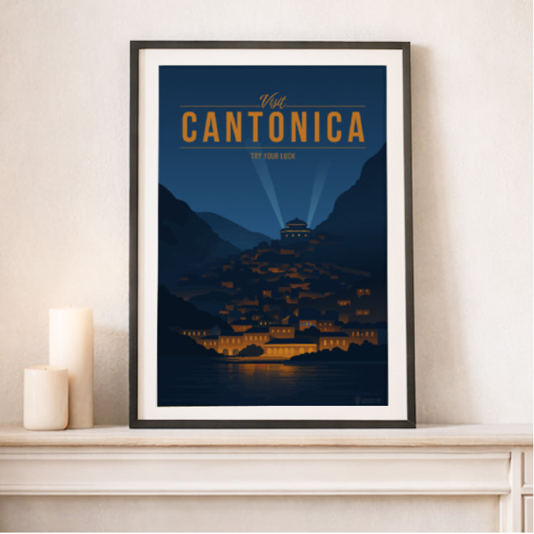 Cantonica Travel Poster