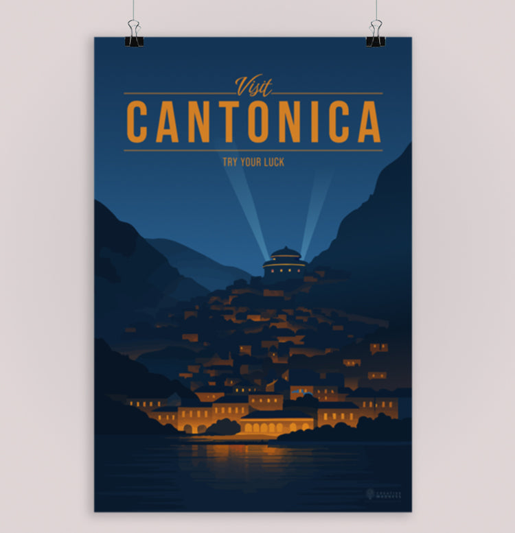 Cantonica Travel Poster