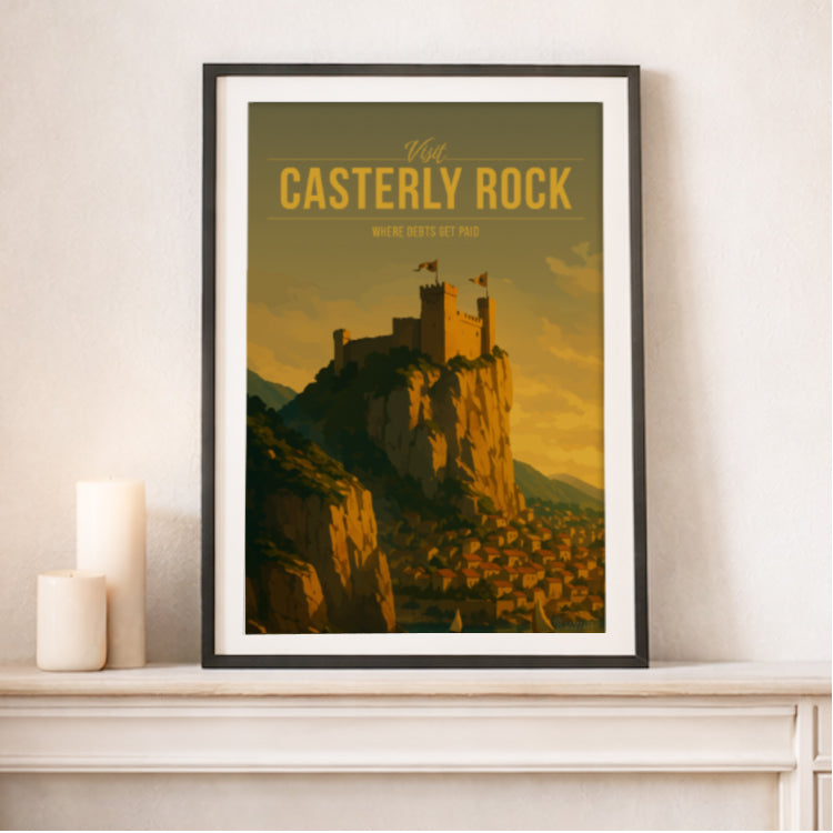 Casterly Rock Travel Poster