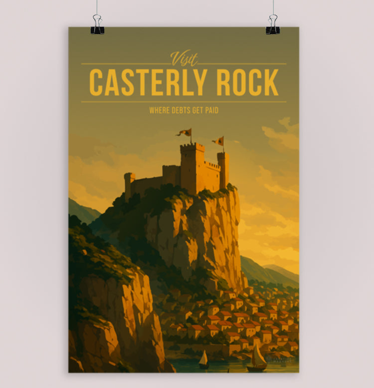 Casterly Rock Travel Poster