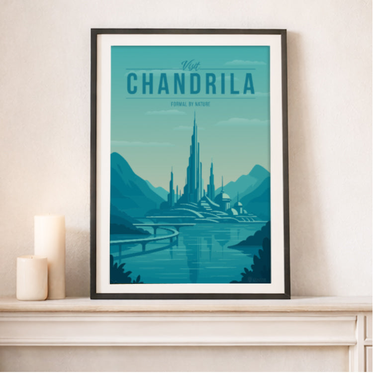Chandrila Travel Poster